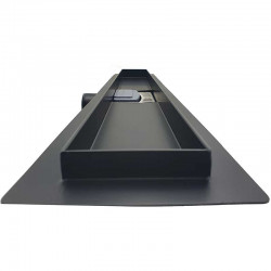 Odpływ liniowy SANITLINE model Czarne Szkło/Czarny Mat 2w1 60 cm